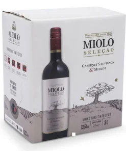 Vinho Tinto Brasileiro Miolo Selecao Cabernet Merlot 3l