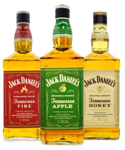 Combo Jack Daniel's Licores - Fire 1L + Apple 1L + Honey 1L
