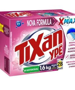 Lava-Roupas Pó Concentrado Maciez Tixan Ypê Caixa 1,6kg