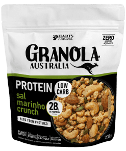 Granola Protein Sal Marinho Crunch Hart's Natural 200g