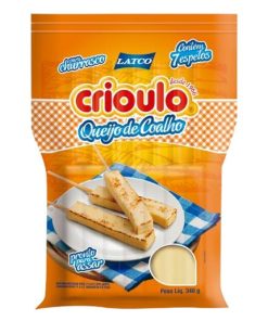 Espetinho de Queijo Coalho Crioulo 340g - Tradicional